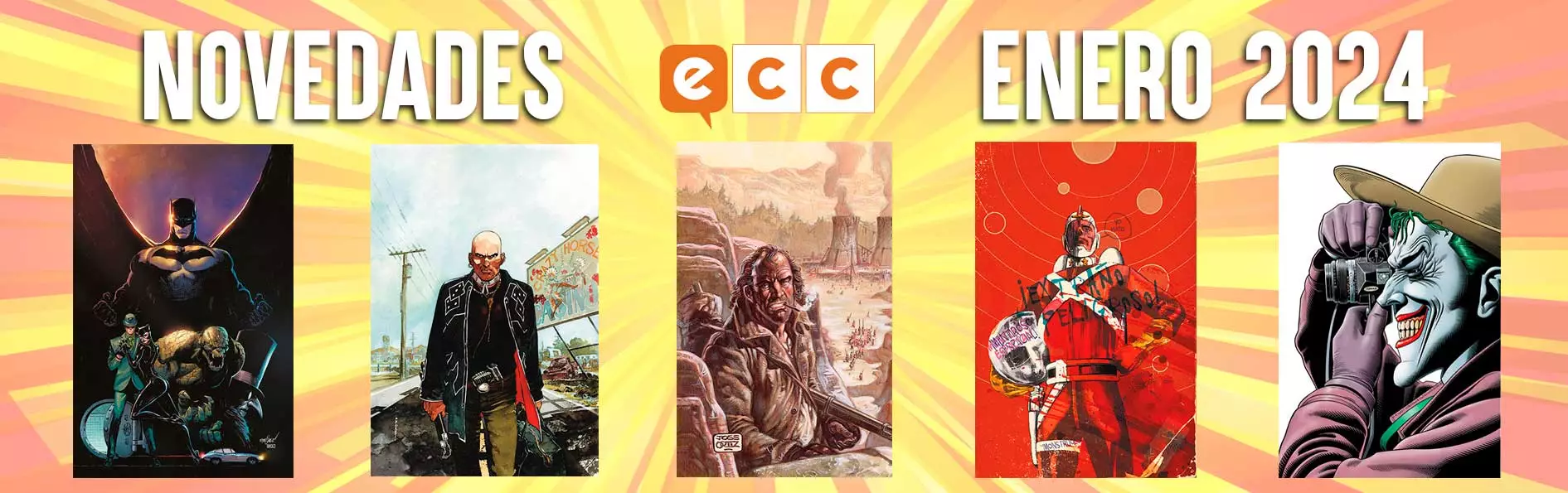 Novedades ECC Ediciones en Milcómics